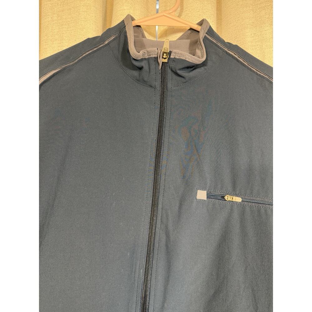 Nike Men’s Full-Zip Performance Jacket – Size Large – Blue/Gray Trim - Picture 3 of 11